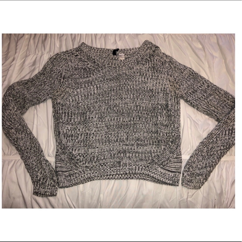 Cropped sweater